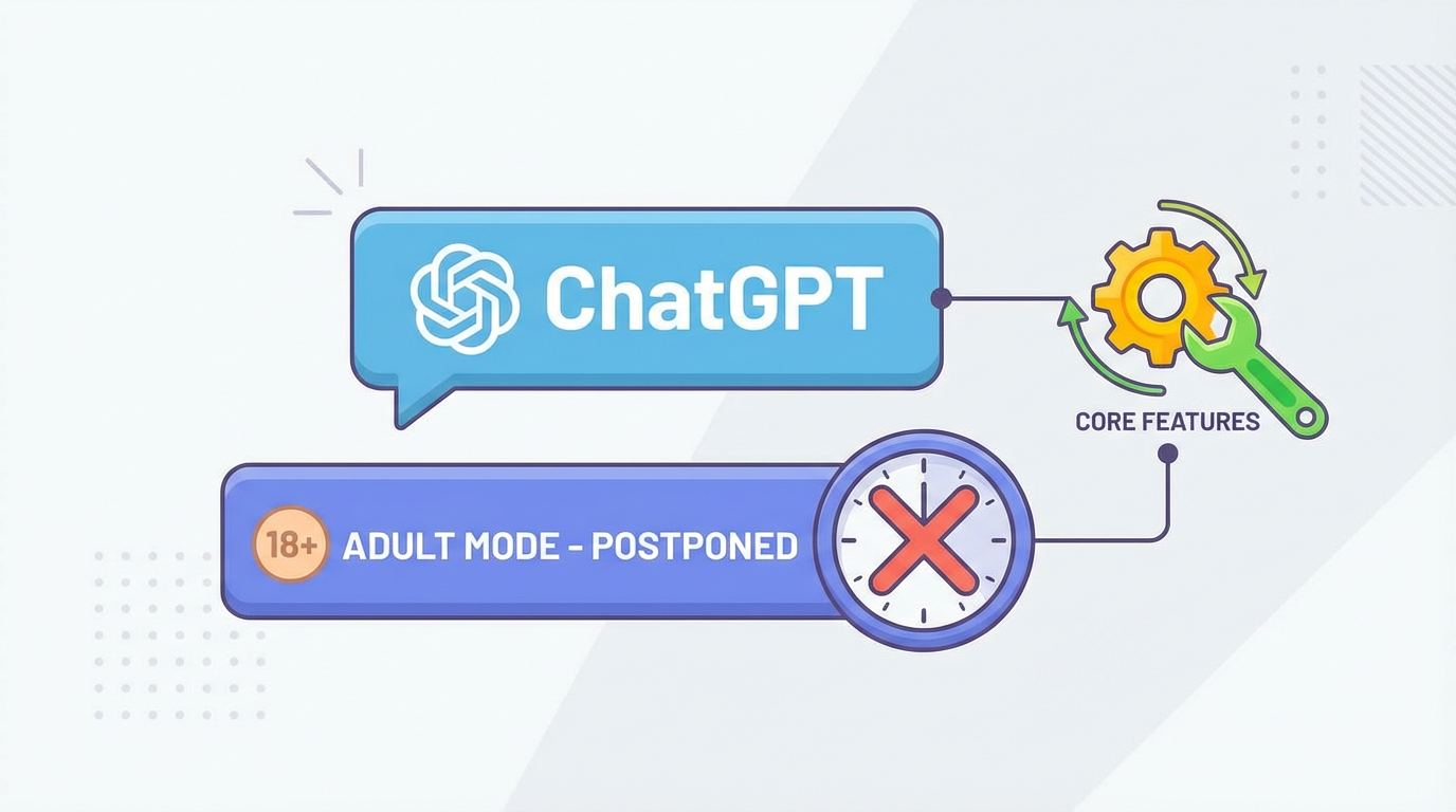 OpenAI דחתה שוב את מצב המבוגרים של ChatGPT